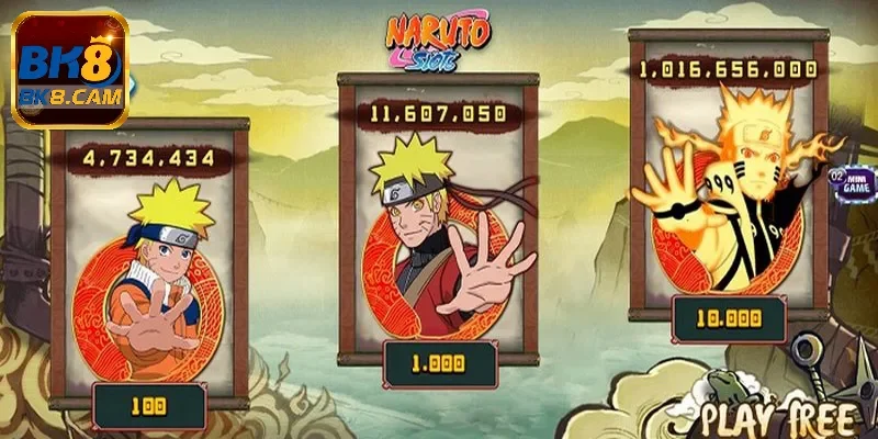 Thông tin về game nổ hũ Naruto